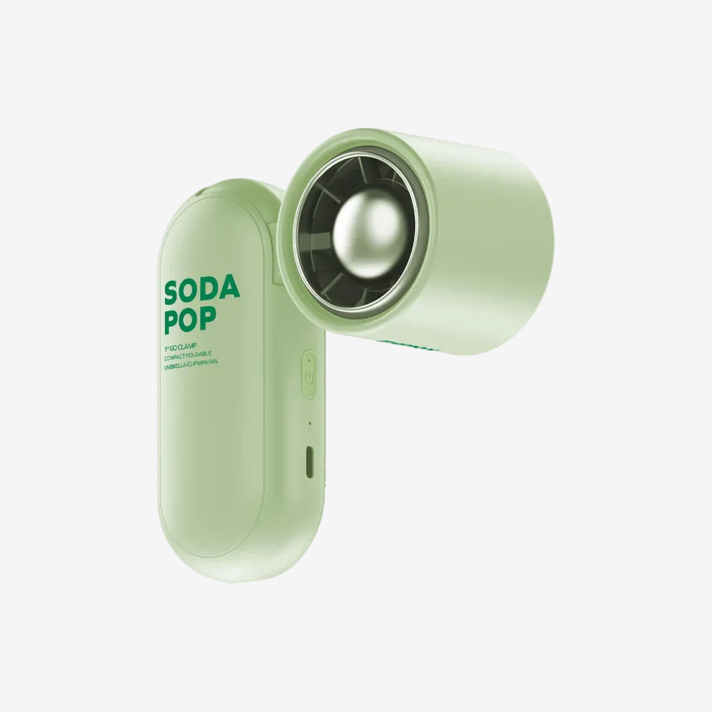 1-Go Clamp Umbrella Clip Mini Fan 2000mAh