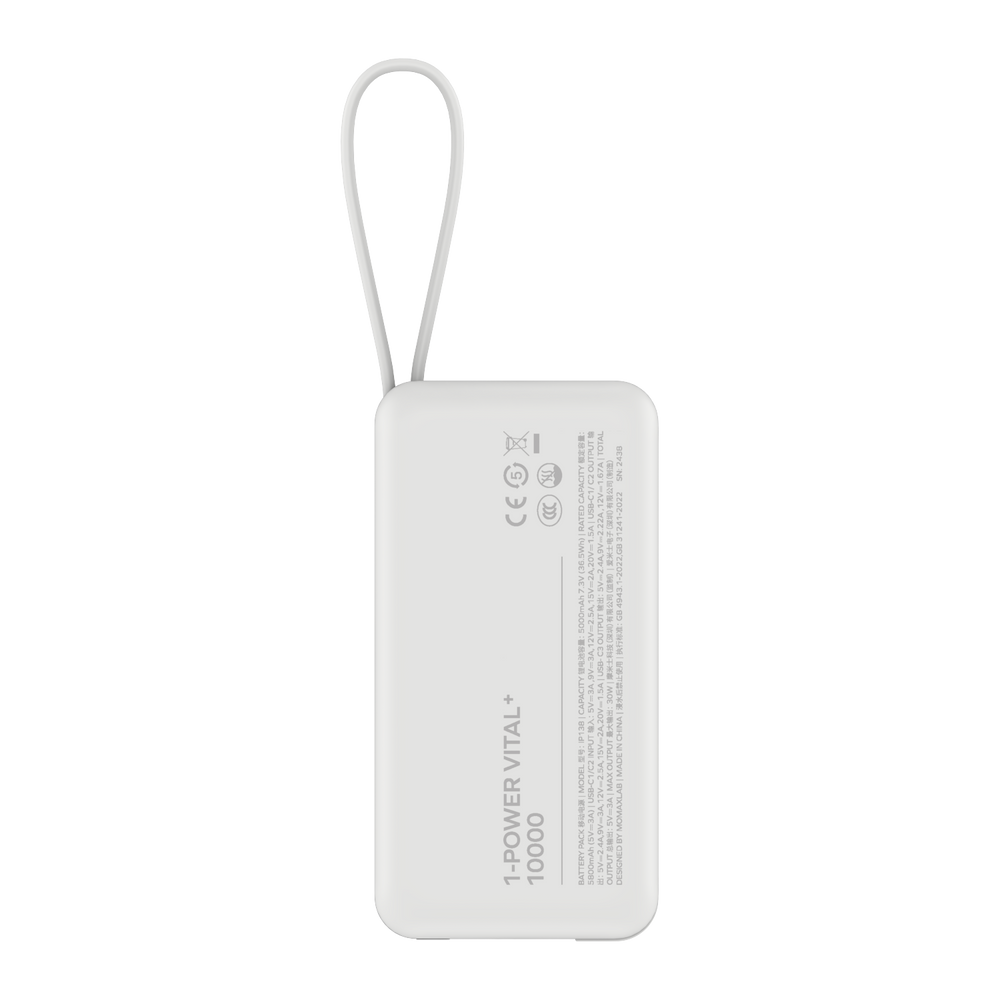 1-Power Vital+ Power Bank 10000mAh