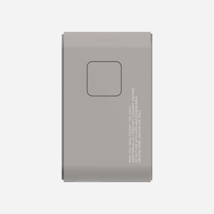 1-World 3-Port GaN + AC Travel Adapter 70W