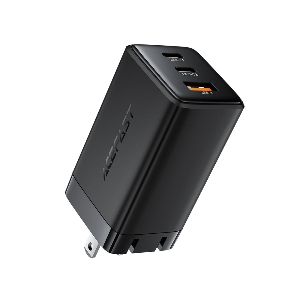 PWRup 144 Wall Charger 3 Port Gan PD 65W