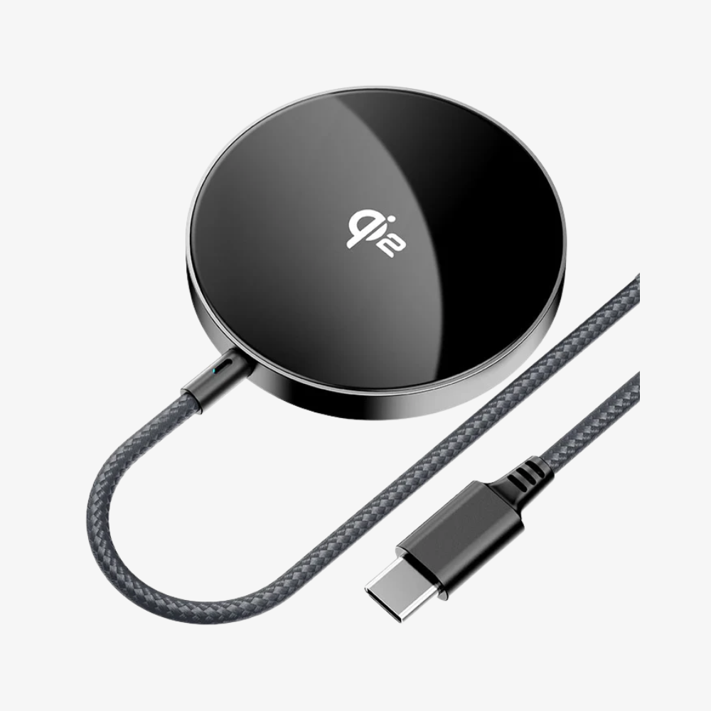 E24 Qi2 Desktop Wireless Charger with Cable 15W