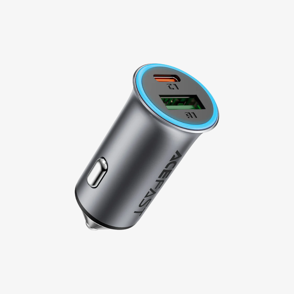 B16 Dual Port Metal Car Charger Set P5 95W