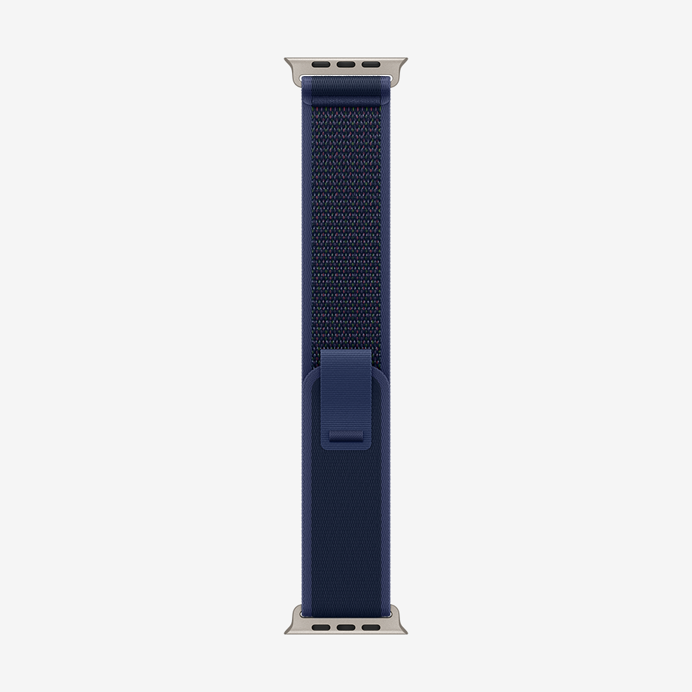 Trail Loop M/L for Apple Watch Ultra 2 (L2024) - Blue/Natural Titanium