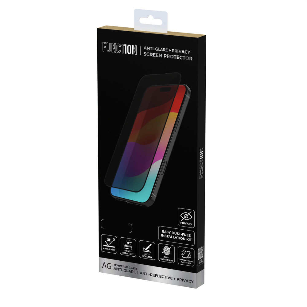 Anti-Glare + Privacy (PR+AR+AG) Screen Protector for iPhone 18 Series