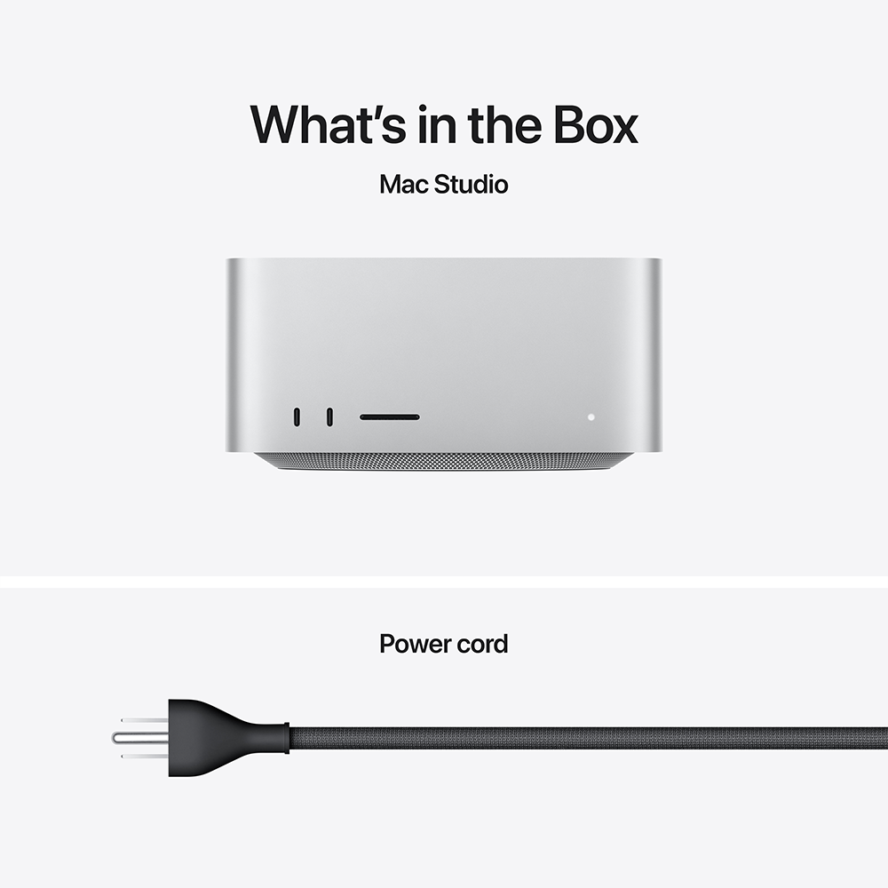 Mac Studio 28CPU-60GPU-96GB-1TB (M3 Ultra, Early 2025)