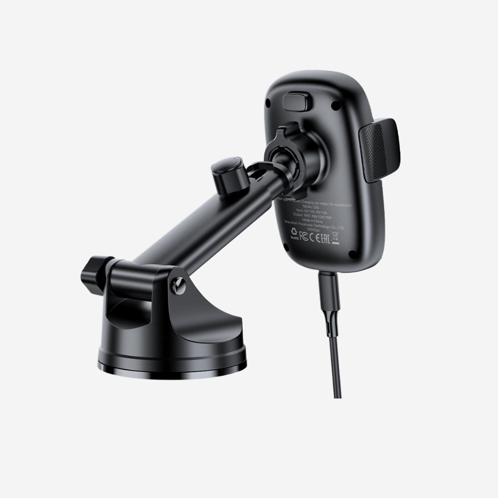 D49 Press Type Wireless Car Holder