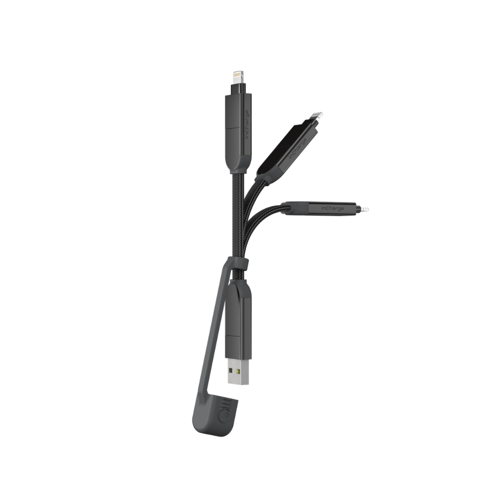 Incharge XS Multi Tip Cable 4-in-1 240W 15cm