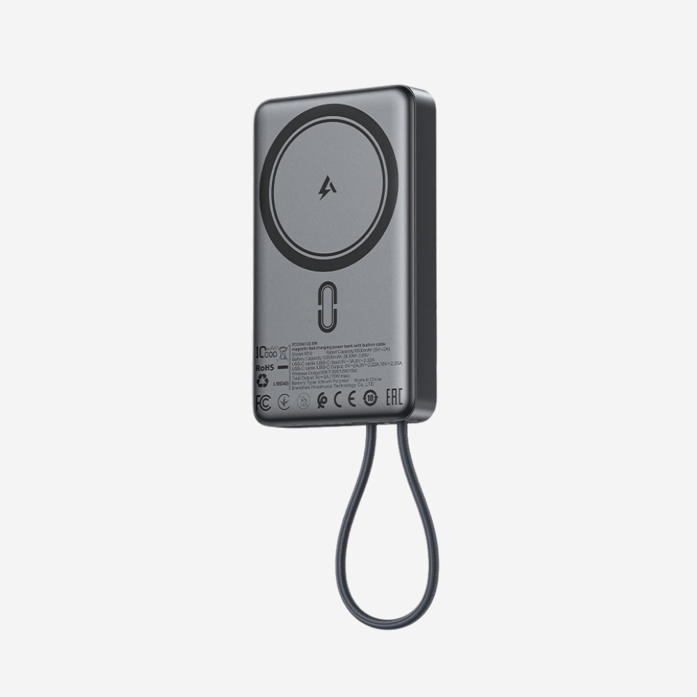 M18 10000mAh PD22.5W Wireless Powerbank