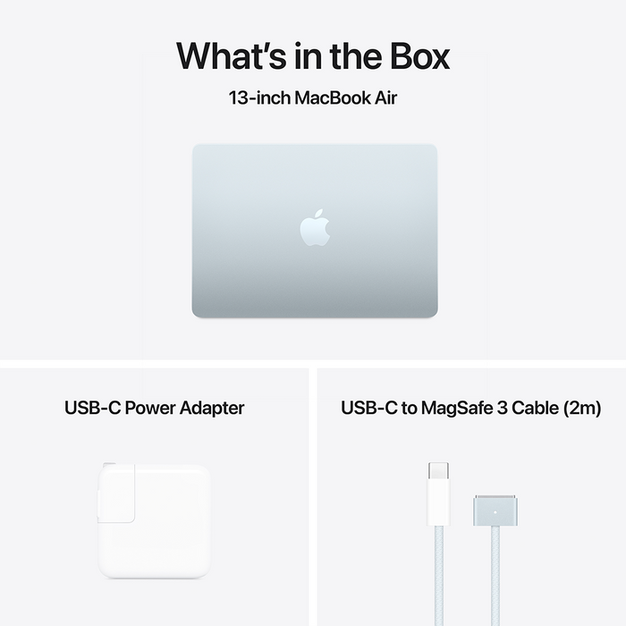 MacBook Air 13-inch 10CPU-10GPU-24GB-512GB (M4, Early 2025)