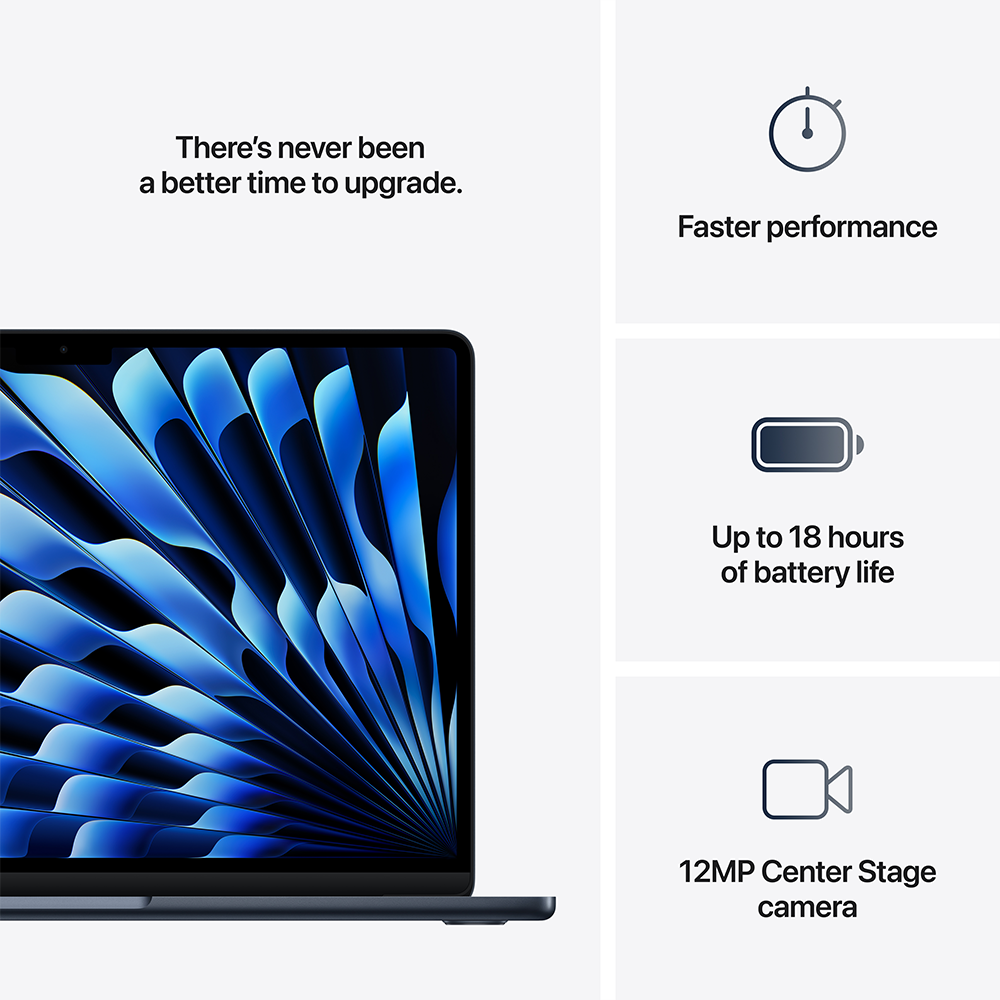 MacBook Air 13-inch 10CPU-8GPU-16GB-256GB (M4, Early 2025)