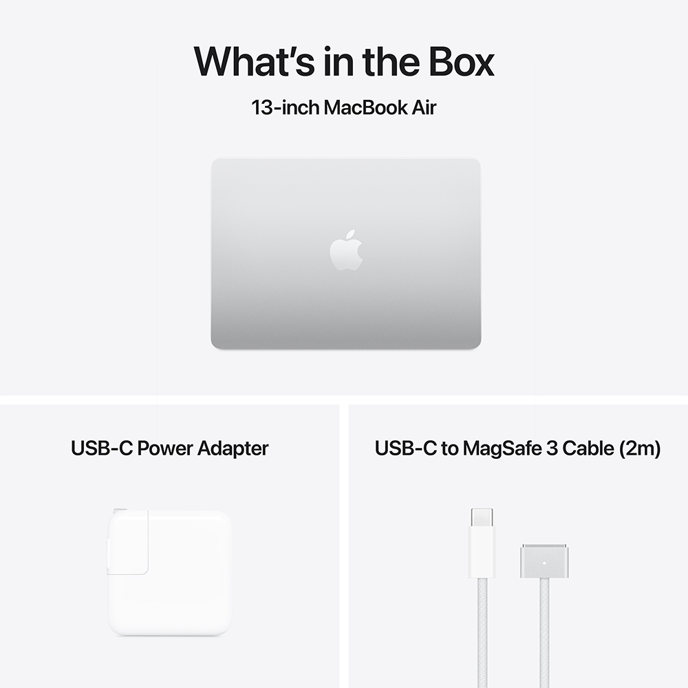 MacBook Air 13-inch 10CPU-8GPU-16GB-256GB (M4, Early 2025)