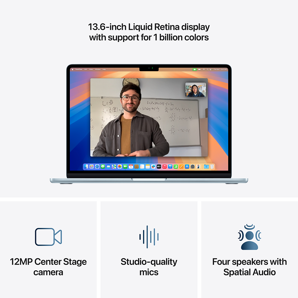 MacBook Air 13-inch 10CPU-8GPU-16GB-256GB (M4, Early 2025)