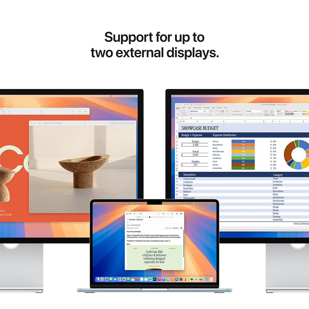 MacBook Air 13-inch 10CPU-8GPU-16GB-256GB (M4, Early 2025)