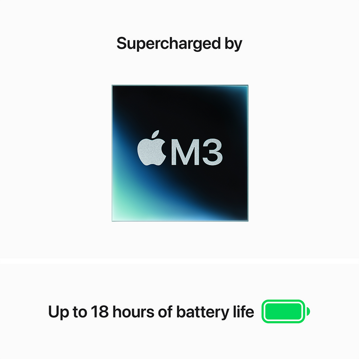 MacBook Air 13-inch M3 8-Core CPU-10-Core GPU-24GB-512GB (Late 2024)