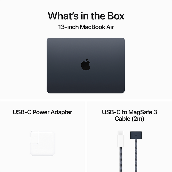 MacBook Air 13-inch M3 8-Core CPU-10-Core GPU-24GB-512GB (Late 2024)