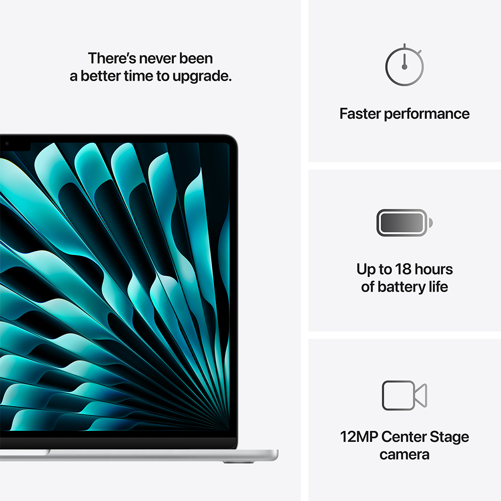 MacBook Air 15-inch 10CPU-10GPU-16GB (M4, Early 2025)