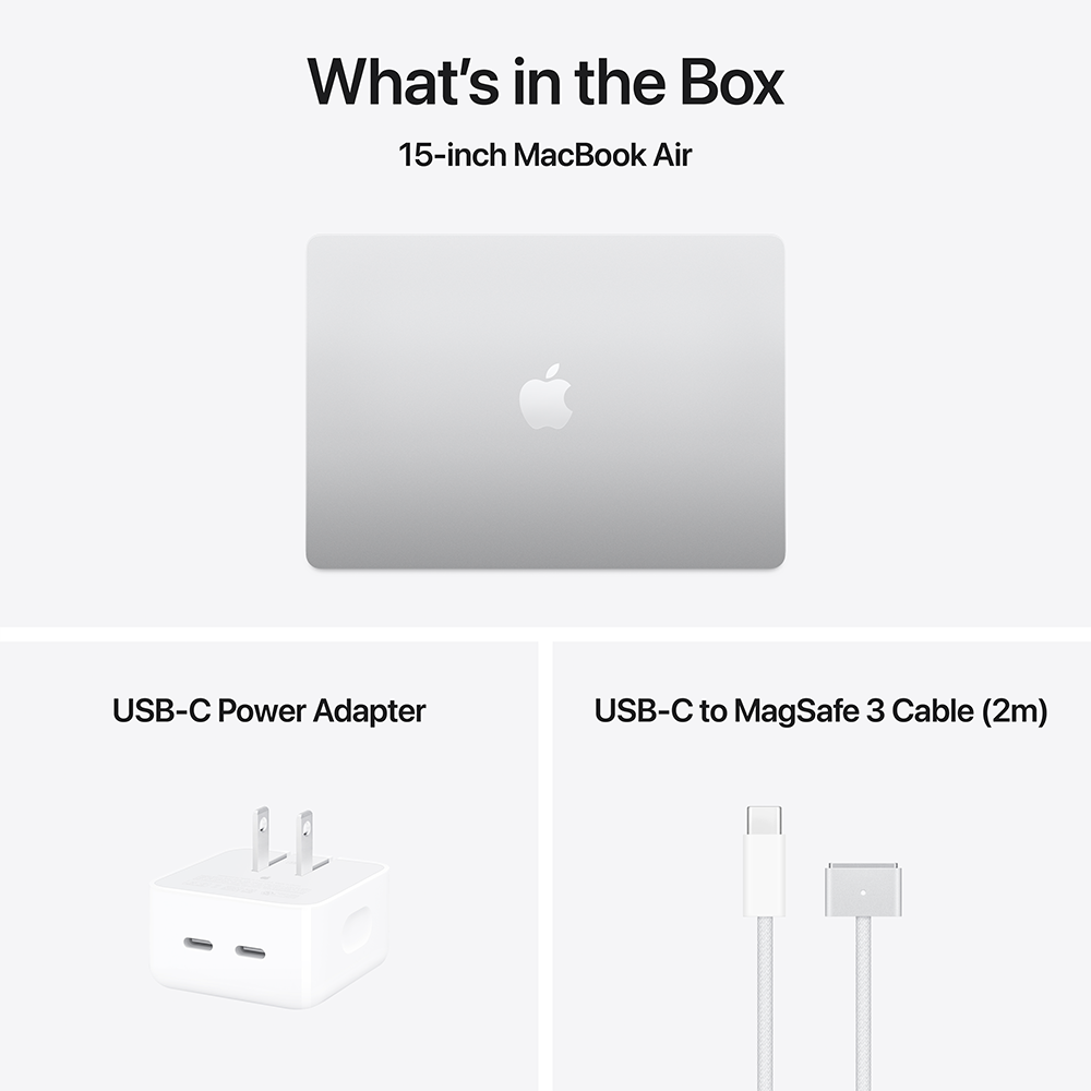 MacBook Air 15-inch 10CPU-10GPU-16GB (M4, Early 2025)
