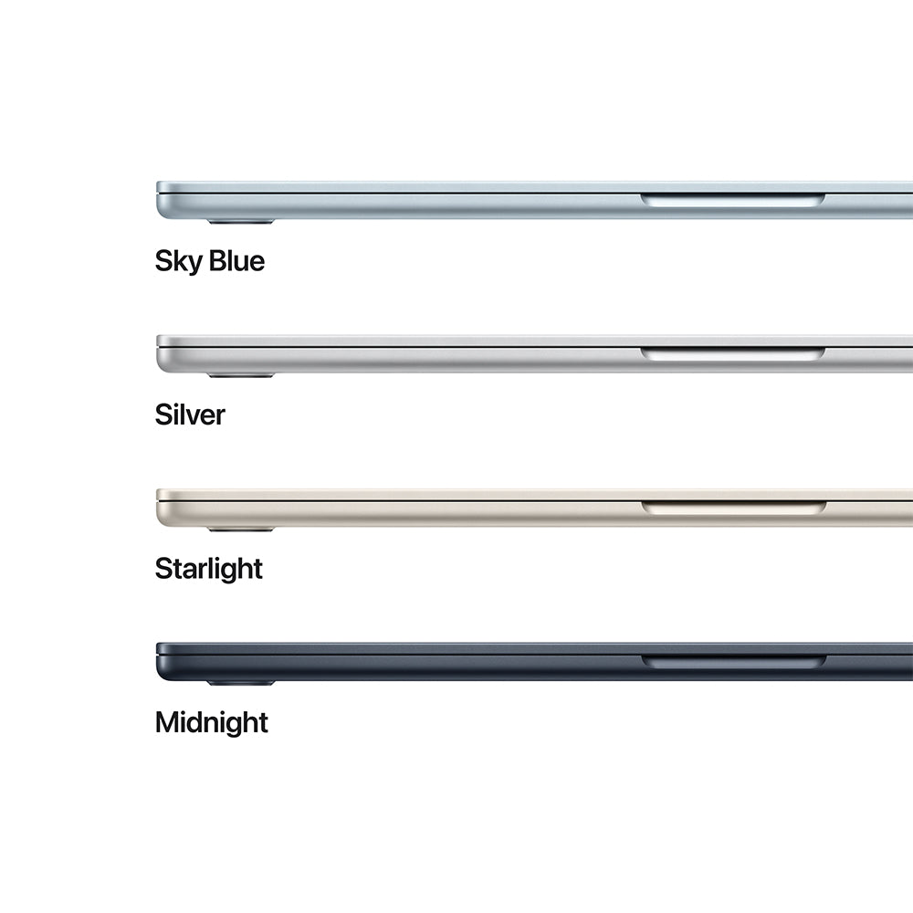 MacBook Air 15-inch 10CPU-10GPU-16GB (M4, Early 2025)