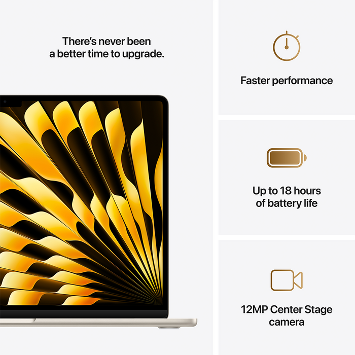 MacBook Air 15-inch 10CPU-10GPU-24GB-512GB (M4, Early 2025)