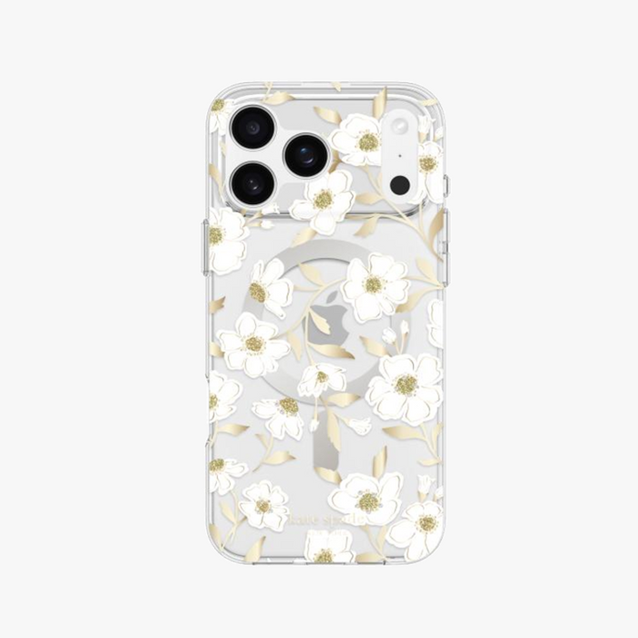 Protective Hardshell Floral MagSafe Case for iPhone 17 Series