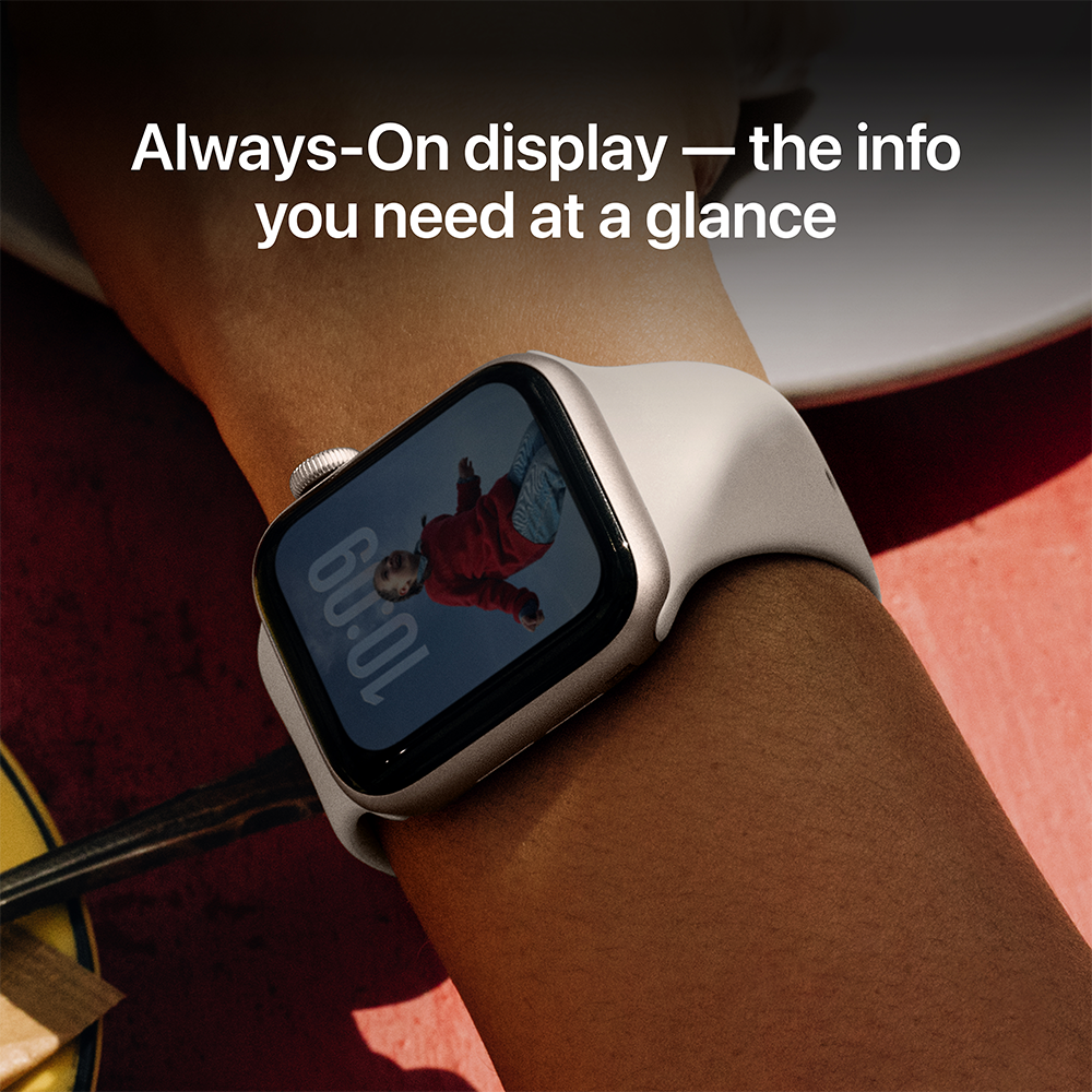 Watch SE 3 GPS + Cellular Aluminum Case Sport Band (Late 2025)