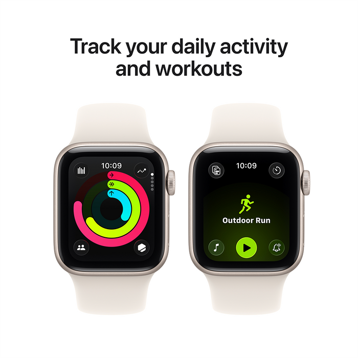 Watch SE 3 GPS + Cellular Aluminum Case Sport Band (Late 2025)