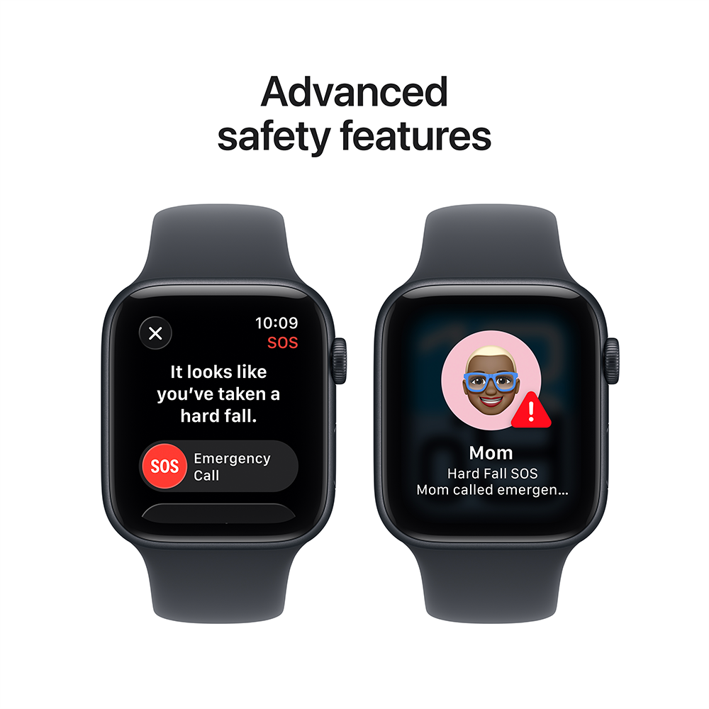 Watch SE 3 GPS + Cellular Aluminum Case Sport Band (Late 2025)