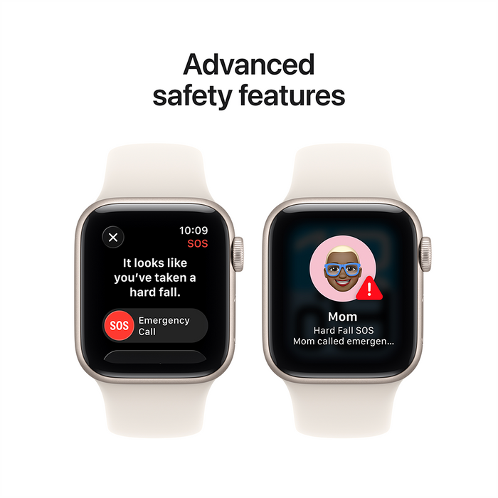 Watch SE 3 GPS + Cellular Aluminum Case Sport Band (Late 2025)