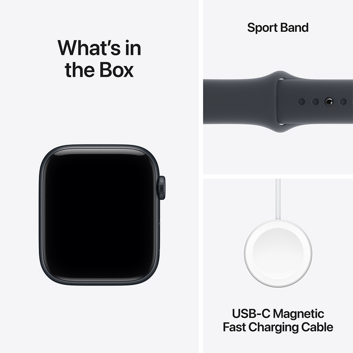 Watch SE 3 GPS + Cellular Aluminum Case Sport Band (Late 2025)