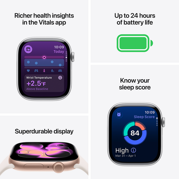 Watch Series 11 GPS + Cellular Aluminum Case Sport Band