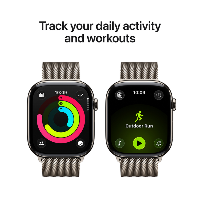 Watch Series 11 GPS + Cellular Titanium Case Milanese Loop