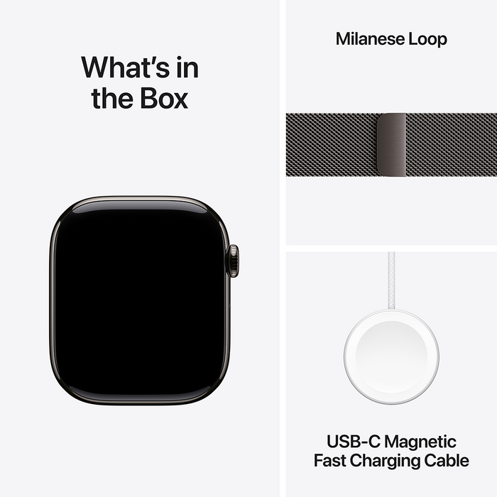 Watch Series 11 GPS + Cellular Titanium Case Milanese Loop