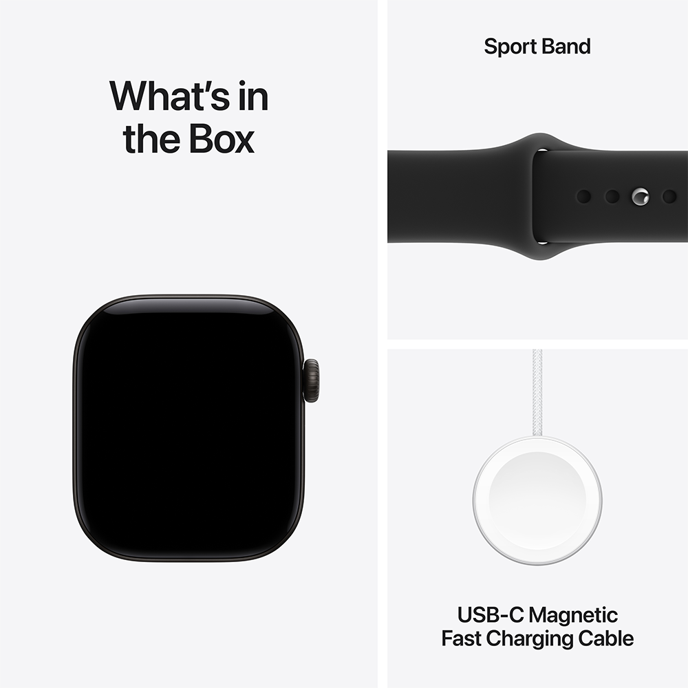 Apple Watch Series 12 GPS + Cellular Aluminium Case Sport Band