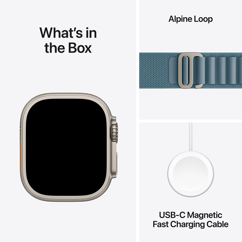 Watch Ultra 3 GPS + Cellular Titanium Case Alpine Loop 49mm (Late 2025)