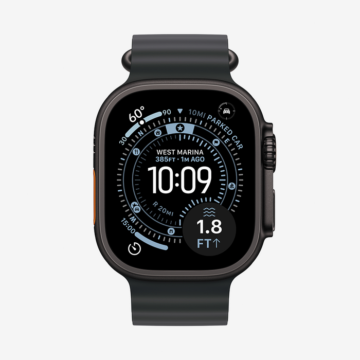 Watch Ultra 3 GPS + Cellular Titanium Case Ocean Band 49mm (Late 2025)