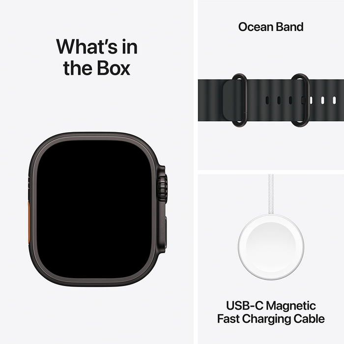 Watch Ultra 3 GPS + Cellular Titanium Case Ocean Band 49mm (Late 2025)