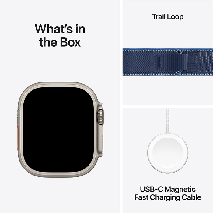 Watch Ultra 3 GPS + Cellular Titanium Case Trail Loop 49mm (Late 2025)