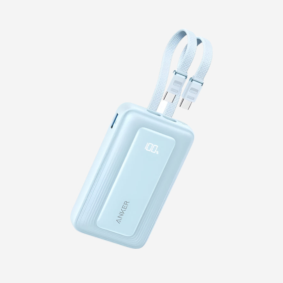 Zolo Power Bank 10000mAh 35W Dual USB-C Cable
