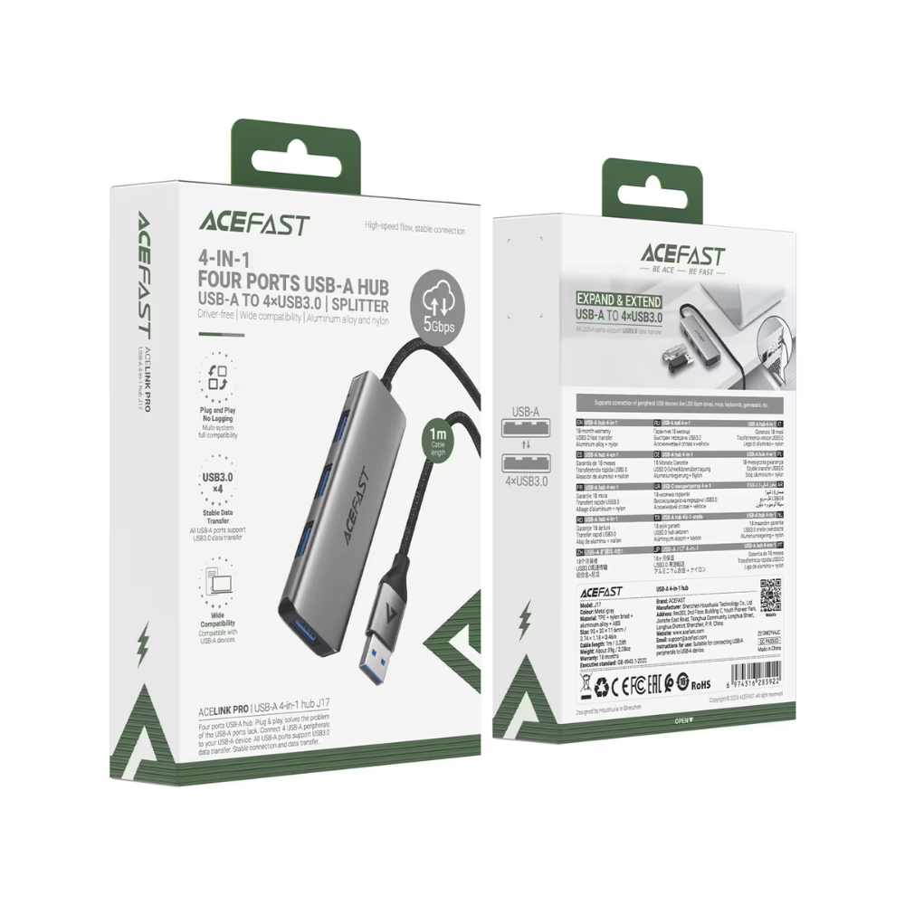 Acelink Pro J17 Type A Hub 4-in-1