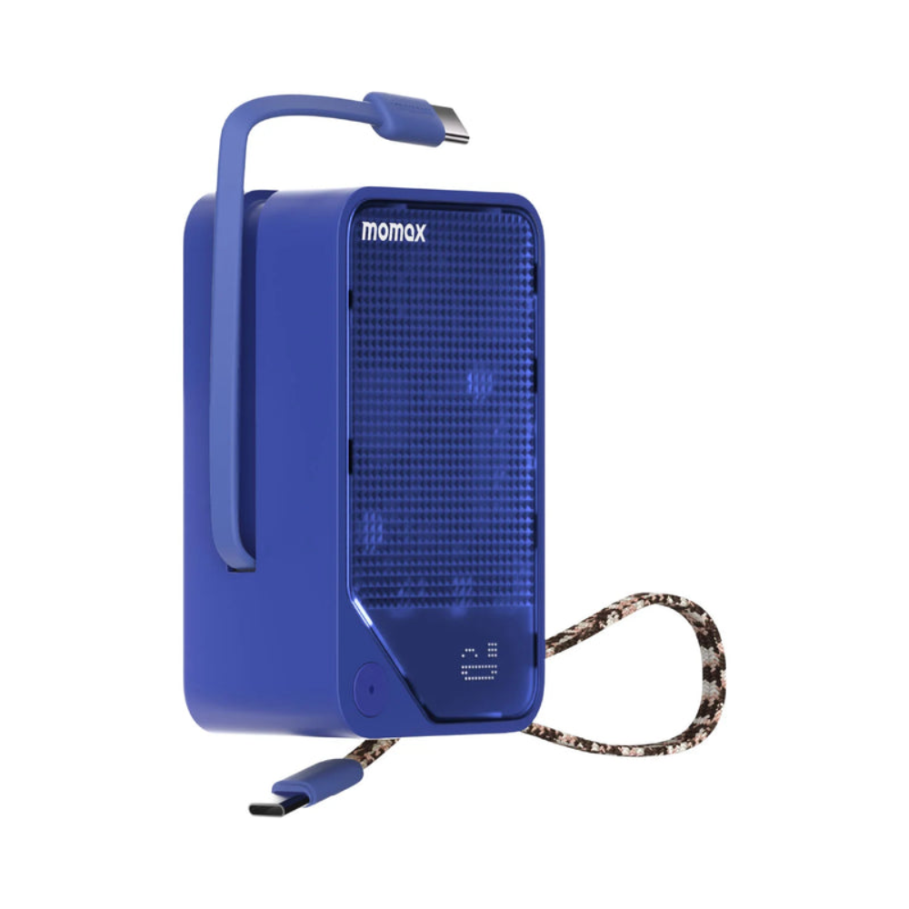 1-Power X⁺ 10000mAh Battery Pack with Dual Built-In USB-C Cables