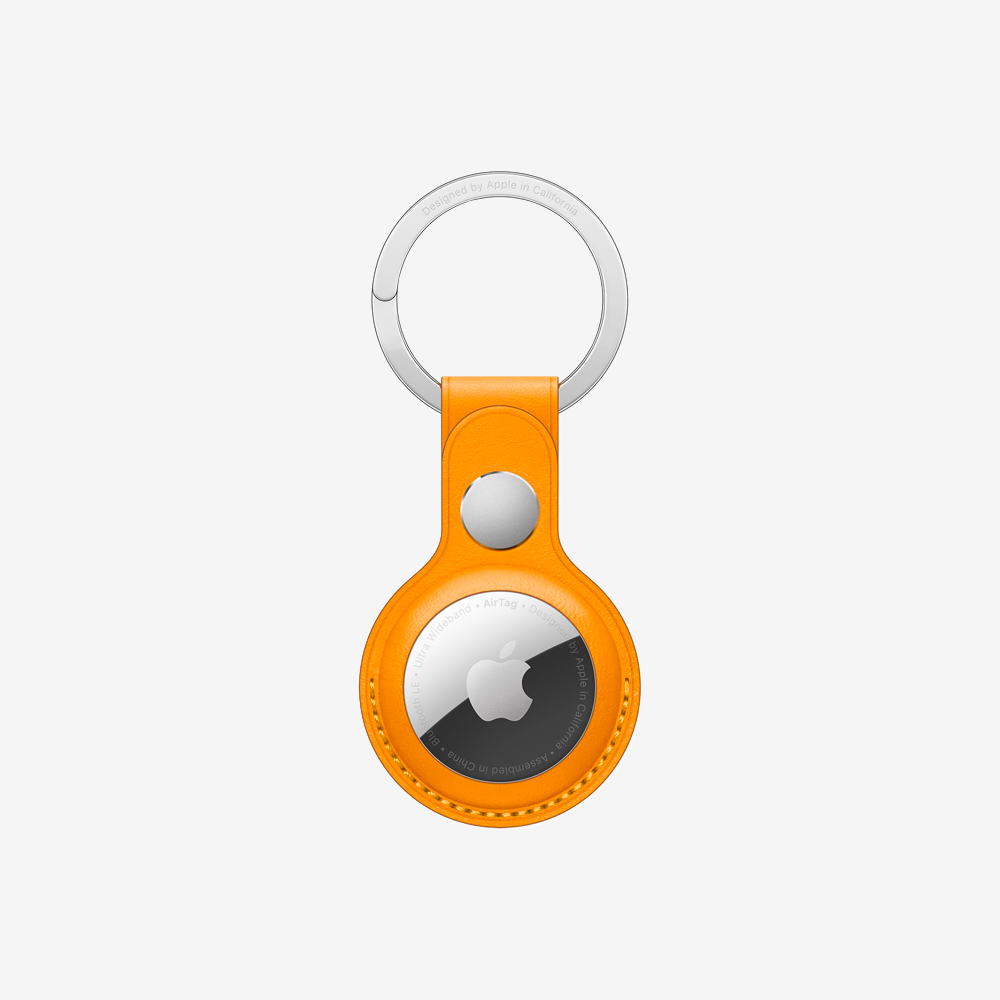 AirTag Leather Key Ring