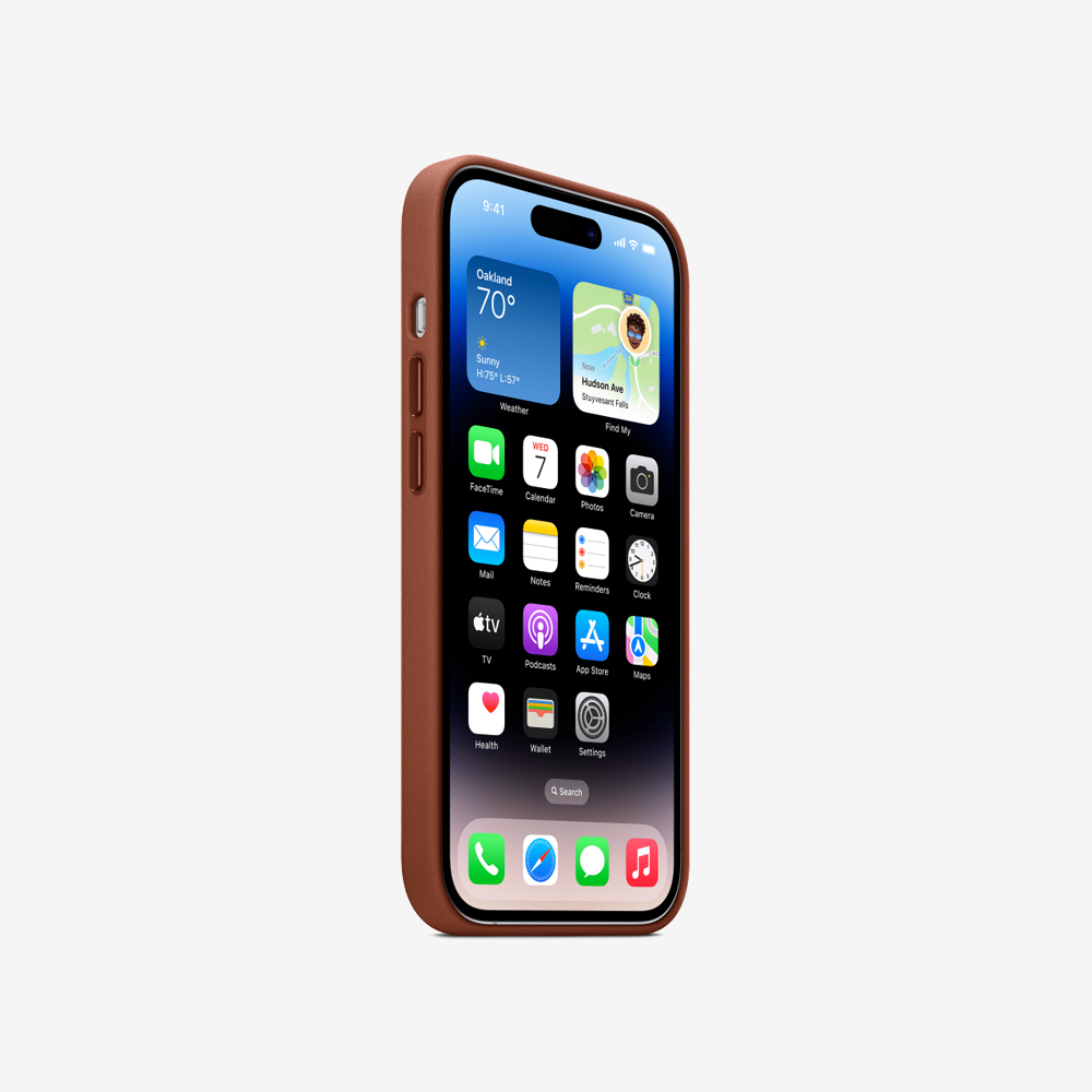 Leather Case with MagSafe for iPhone 14 Series