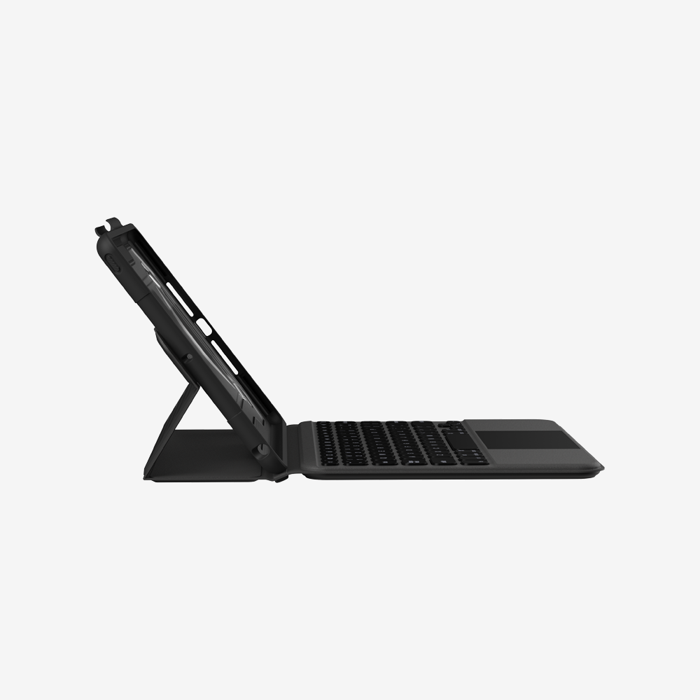 Rugged Bluetooth Keyboard with Track Pad for iPad 10.2in