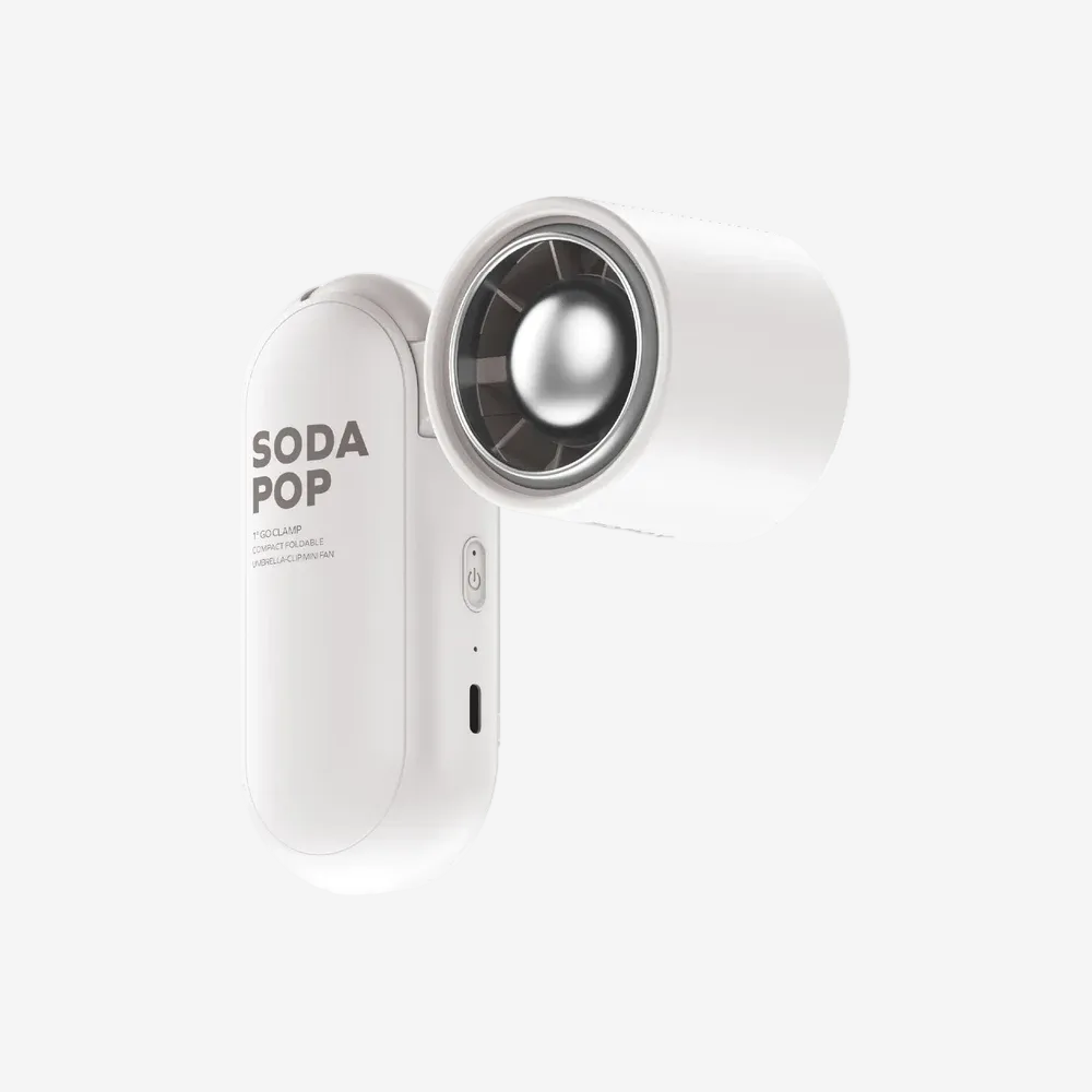 1-Go Clamp Umbrella Clip Mini Fan 2000mAh