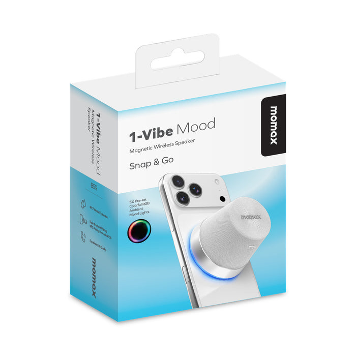 1-Vibe Mood Magnetic Wireless Speaker