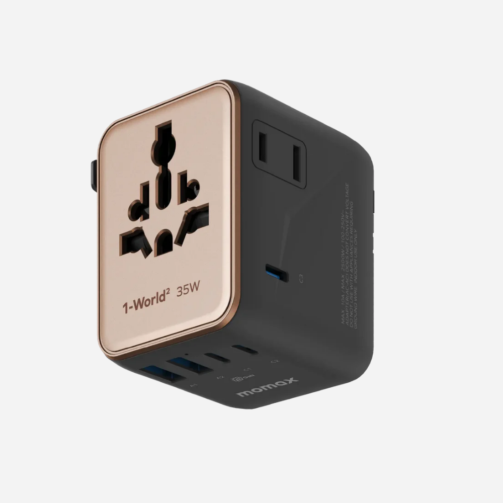 1-World2 5-Port Travel Adaptor 35W