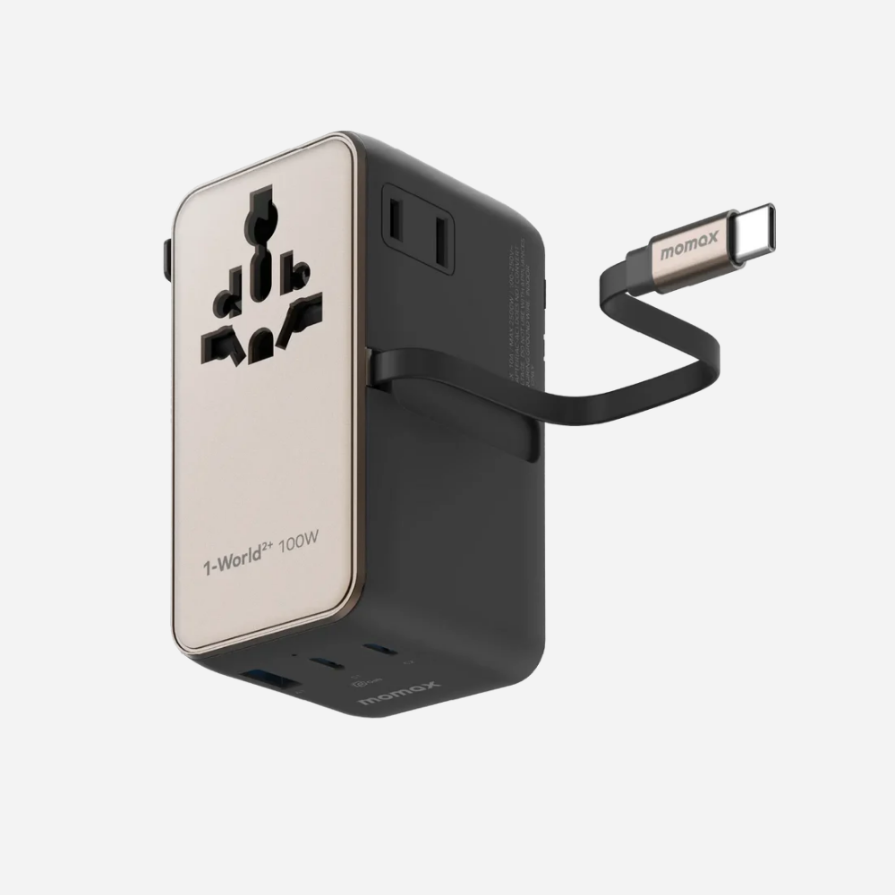 1-World2+ 4-Port Travel Adaptor 100W