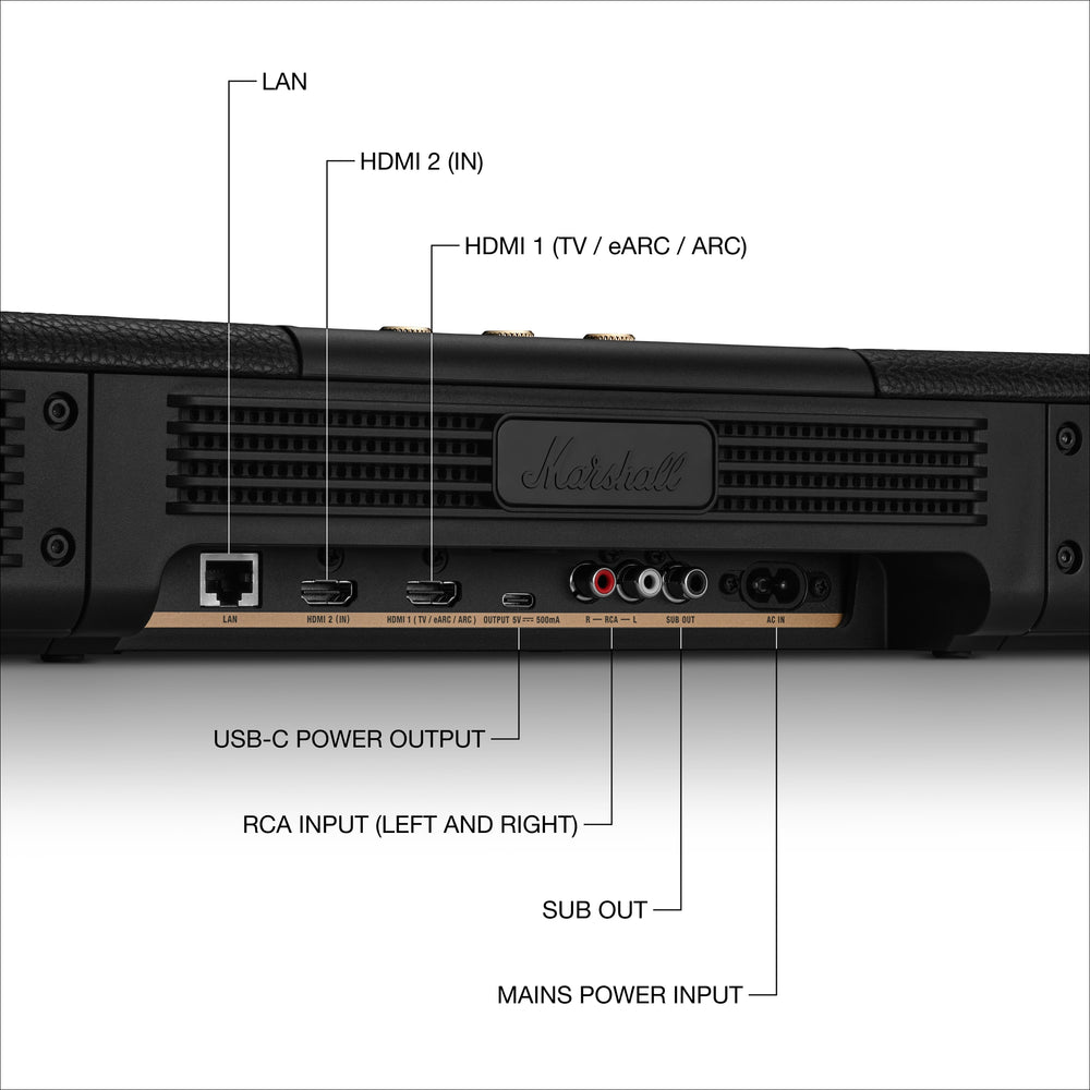 Heston 120 BT Wi-Fi Home Speaker - Black