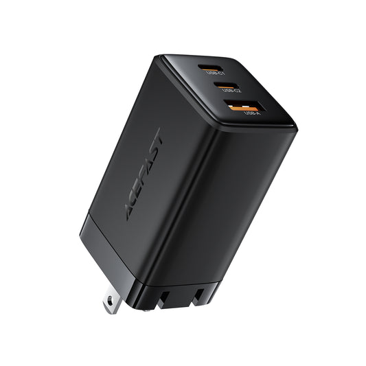 PWRup 144 Wall Charger 3 Port Gan PD 65W
