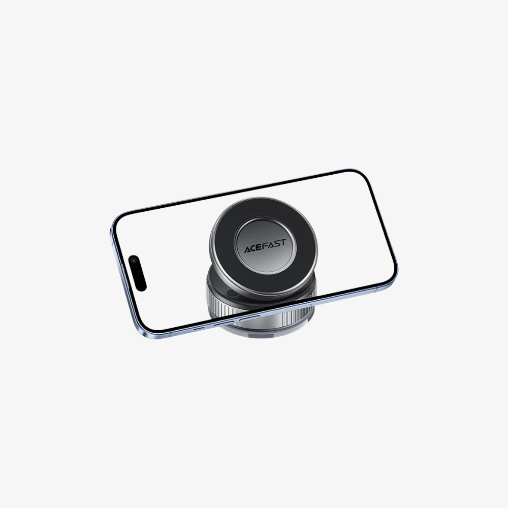 E27 Manual Suction Cup Magnetic Phone Holder